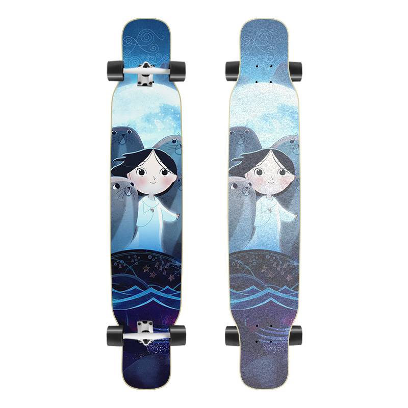 A girl's big dance board